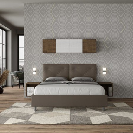 Letto Matrimoniale similpelle Appia 160x190
