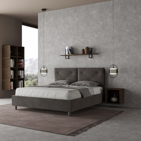 Letto Matrimoniale microfibra Appia 160×190