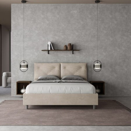 Letto Matrimoniale microfibra Appia 160×190