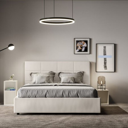 Letto Matrimoniale similpelle Mika 160x190
