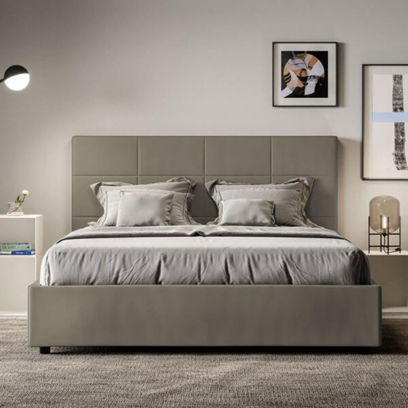 Letto Matrimoniale similpelle Mika 160x190