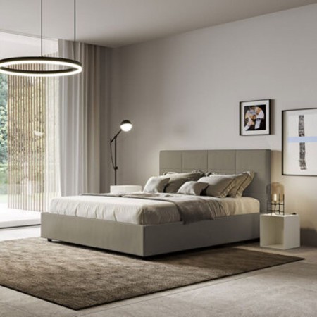 Letto Matrimoniale similpelle Mika 160x190