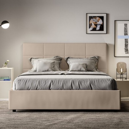 Letto Matrimoniale similpelle Mika 160x190