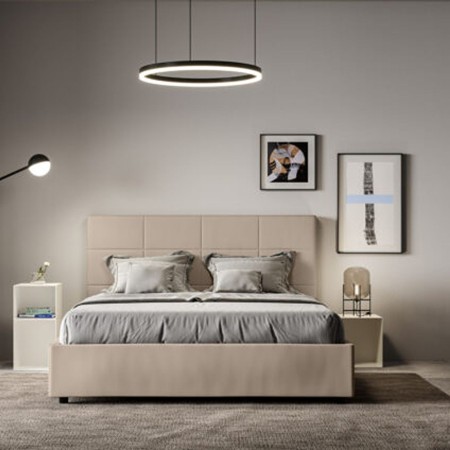 Letto Matrimoniale similpelle Mika 160x190
