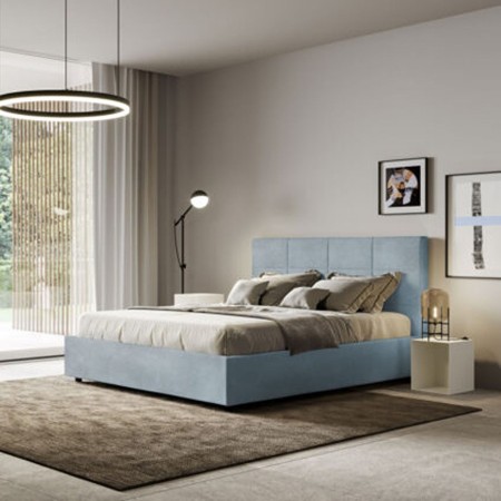 Letto Matrimoniale microfibra Mika 160×190