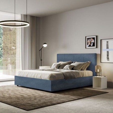 Letto Matrimoniale microfibra Mika 160×190