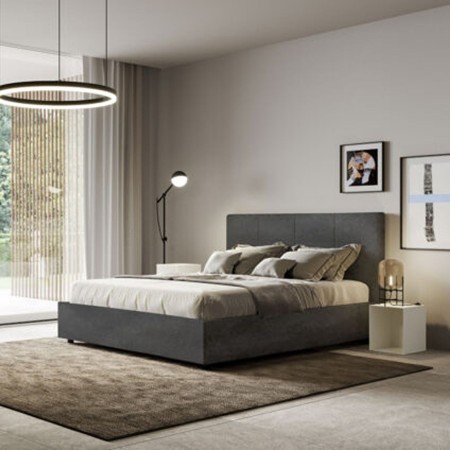 Letto Matrimoniale microfibra Mika 160×190