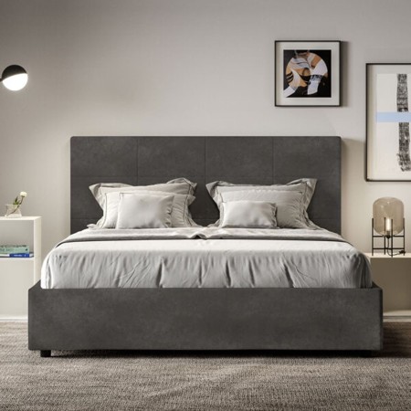 Letto Matrimoniale microfibra Mika 160×190