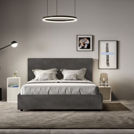 Letto Matrimoniale microfibra Mika 160×190