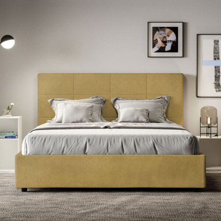 Letto Matrimoniale microfibra Mika 160×190