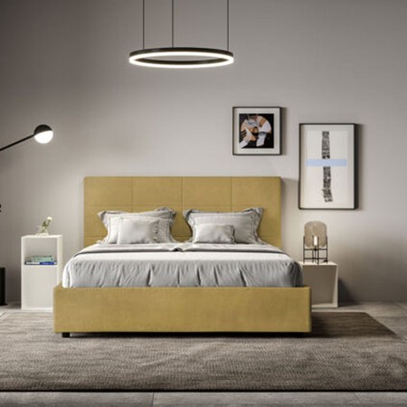 Letto Matrimoniale microfibra Mika 160×190