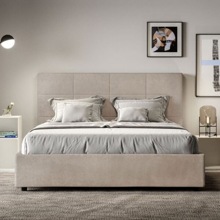 Letto Matrimoniale microfibra Mika 160×190