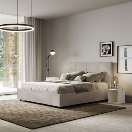 Letto Matrimoniale microfibra Mika 160×190
