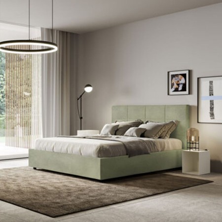 Letto Matrimoniale microfibra Mika 160×190