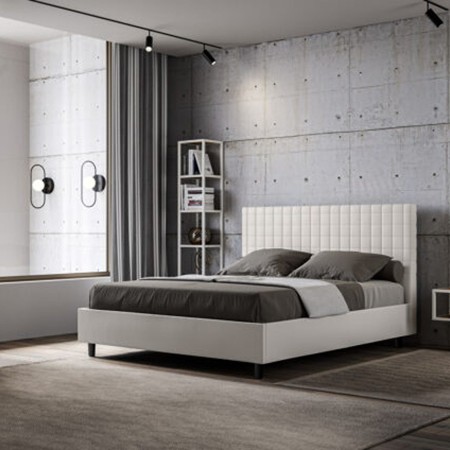 Letto Matrimoniale similpelle Sunny 160x190