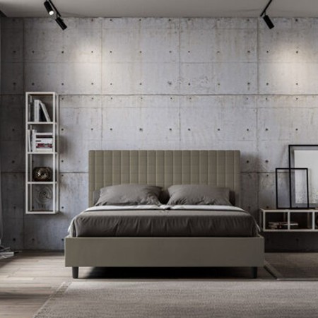 Letto Matrimoniale similpelle Sunny 160x190