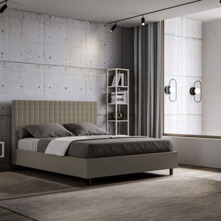Letto Matrimoniale similpelle Sunny 160x190