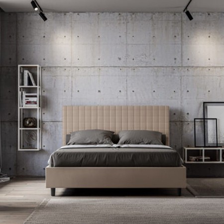 Letto Matrimoniale similpelle Sunny 160x190