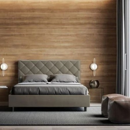 Letto Matrimoniale similpelle Priya 160x190