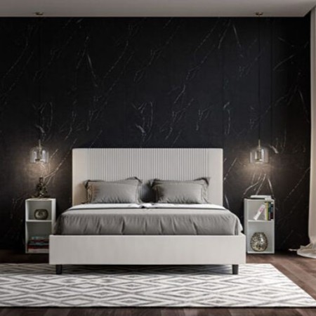 Letto Matrimoniale similpelle Goya 160x190