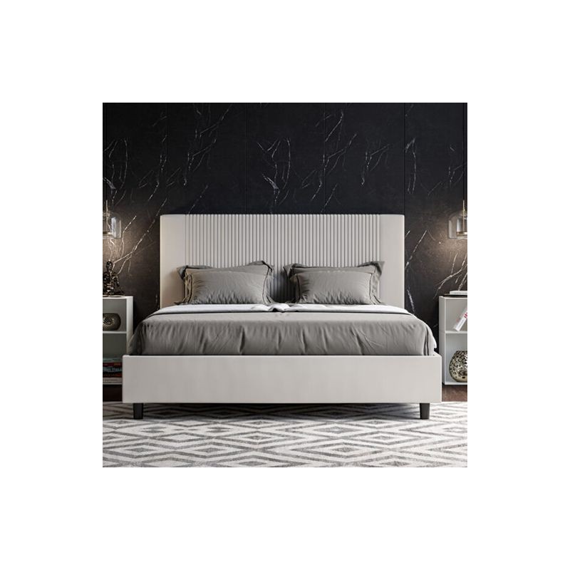 Letto Matrimoniale similpelle Goya 160x190