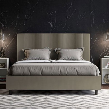 Letto Matrimoniale similpelle Goya 160x190
