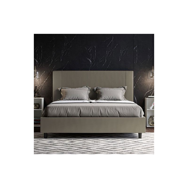 Letto Matrimoniale similpelle Goya 160x190