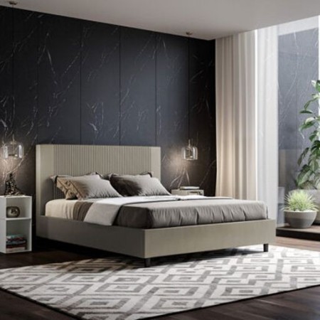 Letto Matrimoniale similpelle Goya 160x190