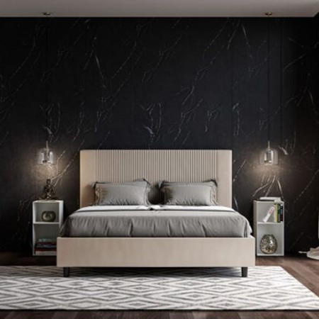 Letto Matrimoniale similpelle Goya 160x190