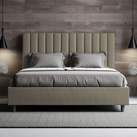 Letto Matrimoniale similpelle Aguenda 160x190