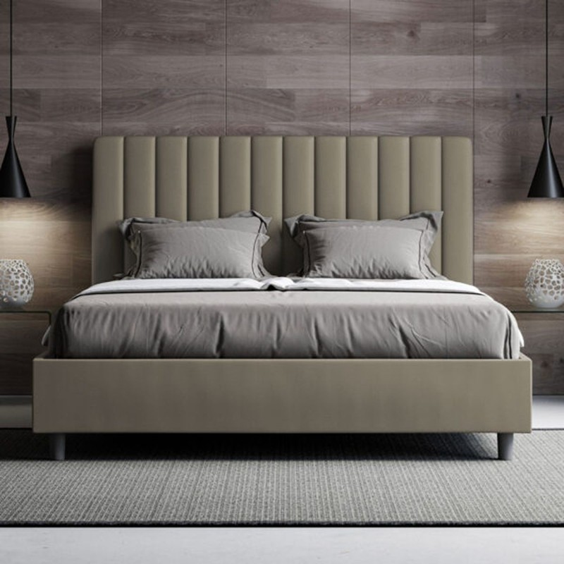 Letto Matrimoniale similpelle Aguenda 160x190