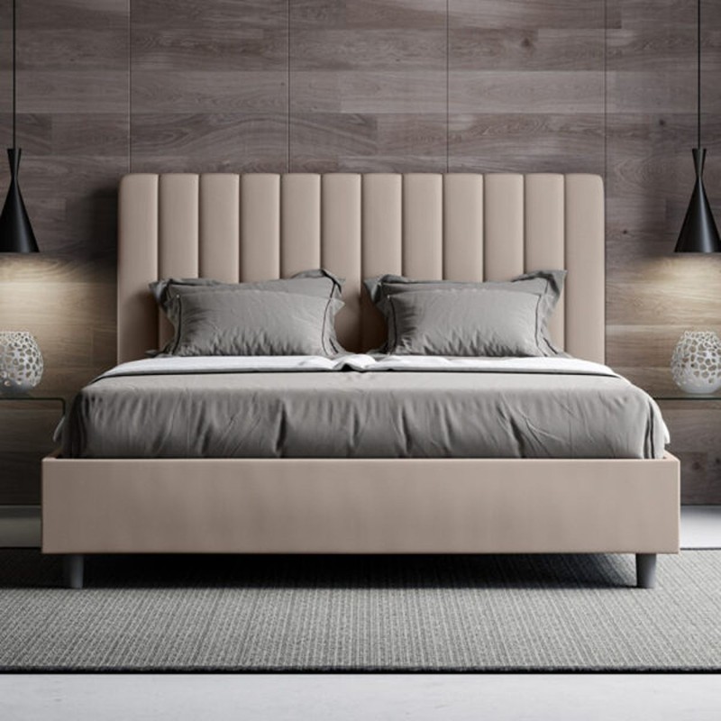 Letto Matrimoniale similpelle Aguenda 160x190