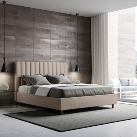 Letto Matrimoniale similpelle Aguenda 160x190