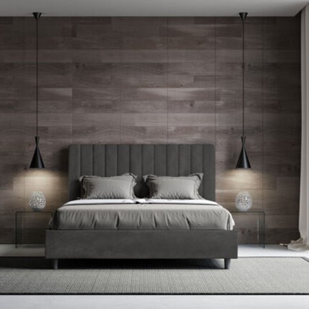 Letto Matrimoniale microfibra Aguenda 160×190