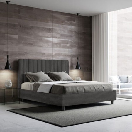 Letto Matrimoniale microfibra Aguenda 160×190
