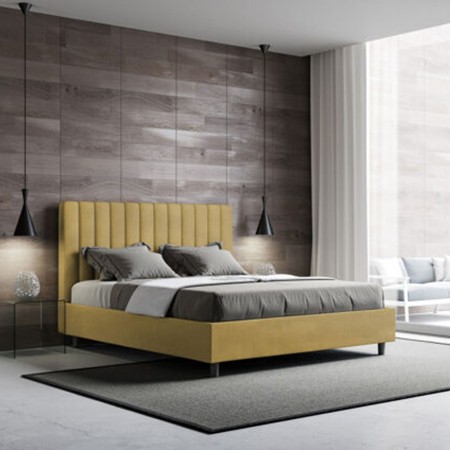 Letto Matrimoniale microfibra Aguenda 160×190