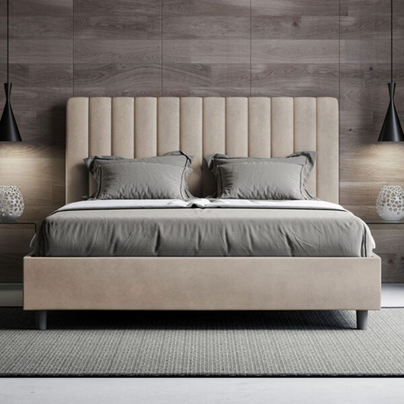 Letto Matrimoniale microfibra Aguenda 160×190