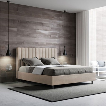 Letto Matrimoniale microfibra Aguenda 160×190