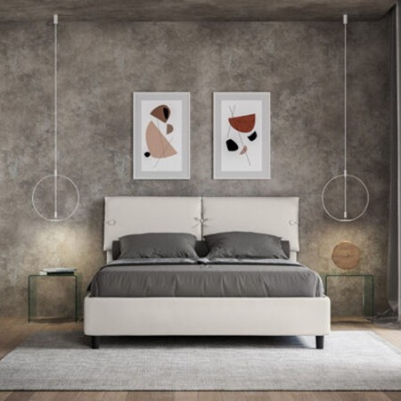 Letto Matrimoniale similpelle Sleeper 160x190