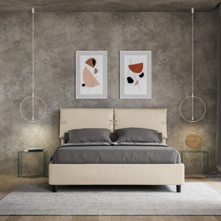 Letto Matrimoniale similpelle Sleeper 160x190
