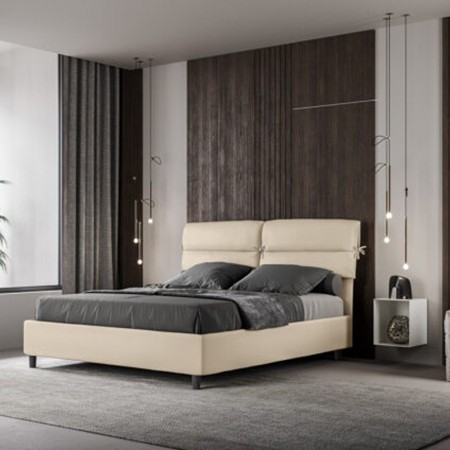 Letto Matrimoniale similpelle Nandy 160x190