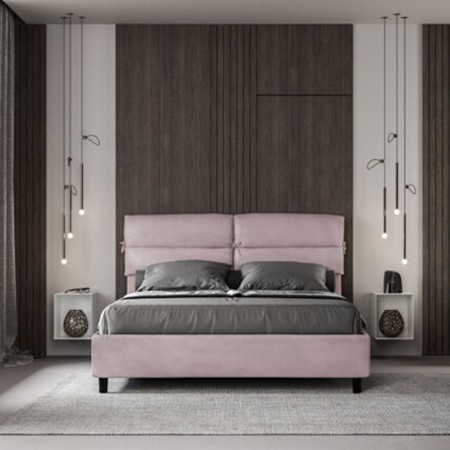Letto Matrimoniale microfibra Nandy 160×190