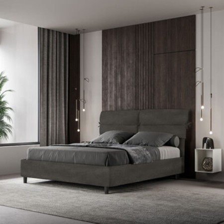 Letto Matrimoniale microfibra Nandy 160×190