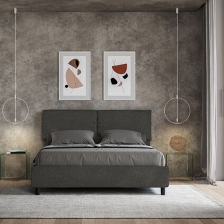 Letto Matrimoniale microfibra Mados 160×190