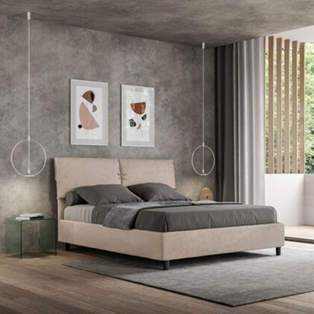 Letto Matrimoniale microfibra Mados 160×190