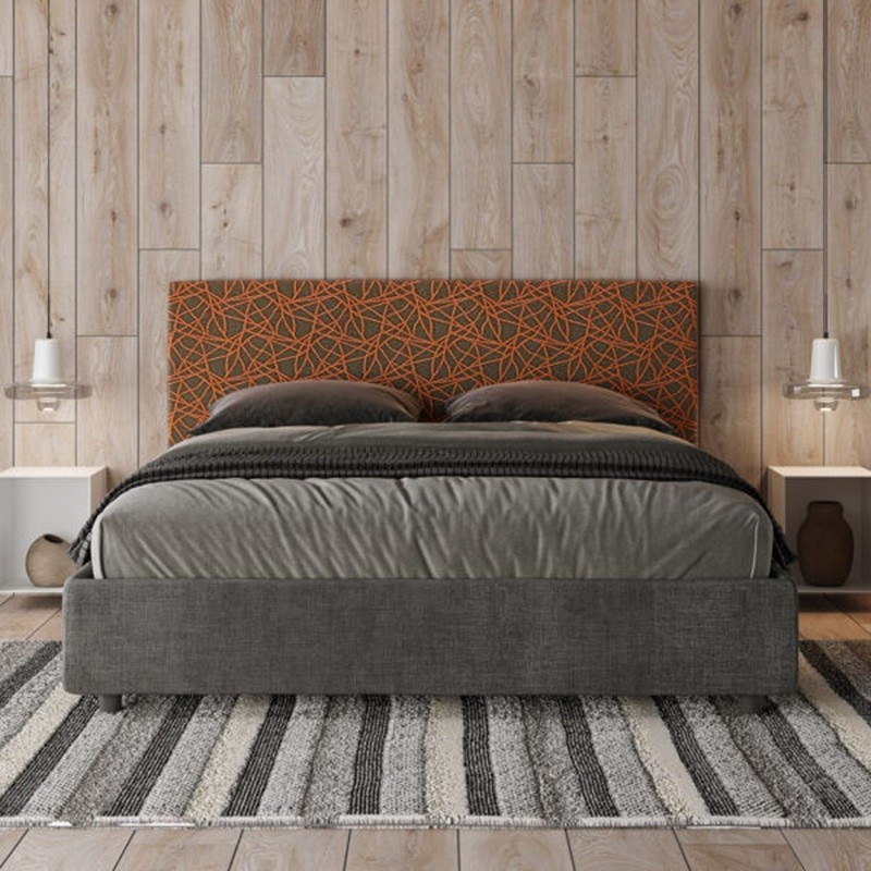 Letto Matrimoniale tessuto Arla 160×190