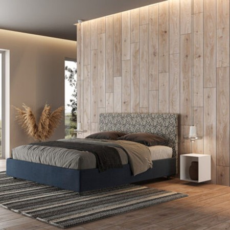 Letto Matrimoniale tessuto Arla 160×190