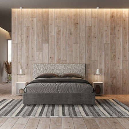 Letto Matrimoniale tessuto Arla 160×190