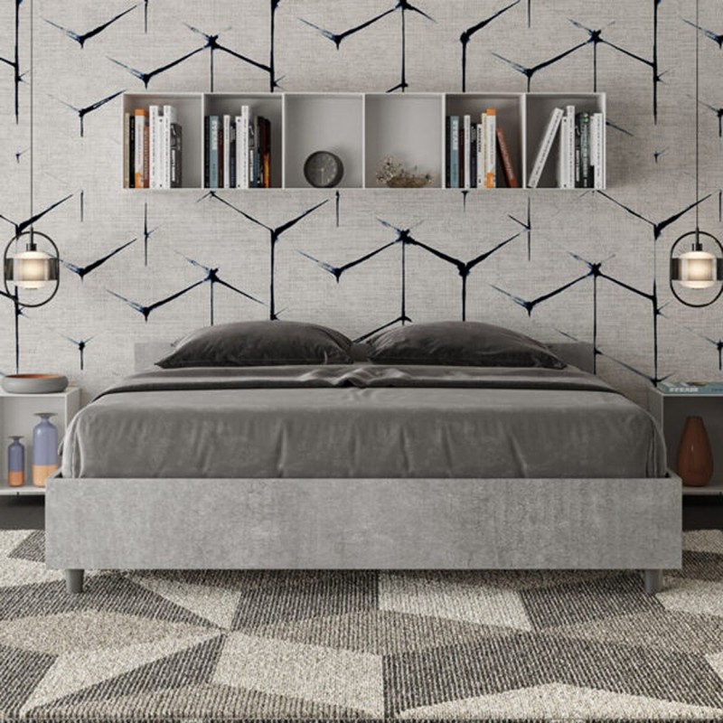 Letto matrimoniale legno Nuamo 160x190