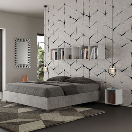 Letto matrimoniale legno Nuamo 160x190